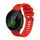 Per Huawei Watch 2 Cinturino in twill di silicone da 20 mm (rosso)