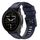 Per cinturino in silicone a tinta unita Garmin Quatix 5 22 mm (blu scuro)