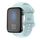 Per Xiaomi Mi Watch Cinturino in silicone con fibbia a farfalla da 18 mm (azzurro)