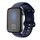 Per Xiaomi Mi Watch Cinturino in silicone con fibbia a farfalla da 18 mm (blu notte) Per Xiaomi Mi Watch Cinturino in silicone con fibbia a farfalla da 18 mm (blu notte)