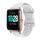 Per Xiaomi Haylou Smart Watch LS01 19mm Cinturino in silicone con fibbia a farfalla (bianco) Per Xiaomi Haylou Smart Watch LS01 19mm Cinturino in silicone con fibbia a farfalla (bianco)