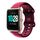 Per Xiaomi Haylou Smart Watch LS01 19mm Cinturino in silicone con fibbia a farfalla (rosso vino) Per Xiaomi Haylou Smart Watch LS01 19mm Cinturino in silicone con fibbia a farfalla (rosso vino)
