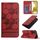 Per Samsung Galaxy S22 5G Football Texture Custodia magnetica in pelle per telefono (rosso) Per Samsung Galaxy S22 5G Football Texture Custodia magnetica in pelle per telefono (rosso)