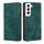 Per Samsung Galaxy S22 5G RFID Spazzola antifurto Custodia magnetica in pelle per telefono (verde) Per Samsung Galaxy S22 5G RFID Spazzola antifurto Custodia magnetica in pelle per telefono (verde)
