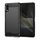 Per Sony Xperia Ace II Custodia per cellulare in TPU spazzolato con struttura in fibra di carbonio (nera) Per Sony Xperia Ace II Custodia per cellulare in TPU spazzolato con struttura in fibra di carbonio (nera)