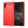 Per Sony Xperia Ace II Custodia per cellulare in TPU spazzolato con struttura in fibra di carbonio (rossa) Per Sony Xperia Ace II Custodia per cellulare in TPU spazzolato con struttura in fibra di carbonio (rossa)