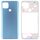 Per OPPO A15/A15S/A35 Coperchio posteriore della batteria con cornice centrale (blu) Per OPPO A15/A15S/A35 Coperchio posteriore della batteria con cornice centrale (blu)