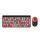 Set mouse tastiera wireless QW02 (rosso)