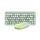 Set mouse tastiera wireless QW02 (verde)