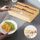 Dispenser di fogli di alluminio Scatola portaoggetti in legno per cassetto da cucina, Stile: tre fessure