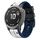 Per Garmin Fenix 5X 26mm cinturino sportivo in silicone bicolore (bianco + blu scuro) Per Garmin Fenix 5X 26mm cinturino sportivo in silicone bicolore (bianco + blu scuro)