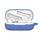 Custodia protettiva in silicone per auricolari Bluetooth per Huawei Honor FlyPods 3 (grigio blu) Custodia protettiva in silicone per auricolari Bluetooth per Huawei Honor FlyPods 3 (grigio blu)