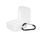 Custodia in silicone per auricolari Bluetooth per Xiaomi Air2 SE (bianco)