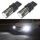 1 paio 7440 12V 7W fendinebbia a LED per auto continua (luce bianca)