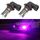1 paio 9006 12V 7W fendinebbia a LED per auto continua (luce viola)