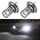 1 paio di fendinebbia a LED per auto H7 12V 7W (luce bianca)