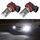 1 paio di fendinebbia a LED per auto H11 12V 7W (luce bianca)