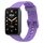 Per cinturino in silicone a tinta unita Xiaomi Mi Band 7 Pro (viola)
