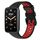Per Xiaomi Mi Band 7 Pro Cinturino in silicone traspirante bicolore (nero + rosso) Per Xiaomi Mi Band 7 Pro Cinturino in silicone traspirante bicolore (nero + rosso)