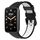 Per Xiaomi Mi Band 7 Pro Cinturino in silicone traspirante bicolore (nero + bianco) Per Xiaomi Mi Band 7 Pro Cinturino in silicone traspirante bicolore (nero + bianco)