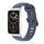 Per Xiaomi Mi Band 7 Pro Mijobs cinturino in TPU con foro piatto (argento blu) Per Xiaomi Mi Band 7 Pro Mijobs cinturino in TPU con foro piatto (argento blu)