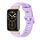 Per Xiaomi Mi Band 7 Pro Mijobs Cinturino in TPU con foro piatto (oro rosa viola) Per Xiaomi Mi Band 7 Pro Mijobs Cinturino in TPU con foro piatto (oro rosa viola)