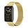 Per Xiaomi Mi Band 7 Pro Mijobs Cinturino magnetico in acciaio inossidabile di Milano (oro) Per Xiaomi Mi Band 7 Pro Mijobs Cinturino magnetico in acciaio inossidabile di Milano (oro)
