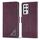 Per Samsung Galaxy S21 Ultra 5G Custodia per telefono in pelle con fibbia Dual-side Forwenw (rosso vino) Per Samsung Galaxy S21 Ultra 5G Custodia per telefono in pelle con fibbia Dual-side Forwenw (rosso vino)