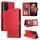 Per Samsung Galaxy S21 Ultra 5G GQ UTROBE Custodia in pelle magnetica per telefono (rosso) Per Samsung Galaxy S21 Ultra 5G GQ UTROBE Custodia in pelle magnetica per telefono (rosso)