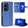 Per ASUS Zenfone 9 Custodia per telefono in pelle con struttura a diamante (blu) Per ASUS Zenfone 9 Custodia per telefono in pelle con struttura a diamante (blu)