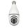 Fotocamera con lampadina Smart WiFi HD da 360 gradi da 3 MP
