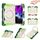 Per Lenovo Tab M10 Plus 3a generazione armatura in silicone a contrasto colore + custodia per tablet PC (verde colorato) Per Lenovo Tab M10 Plus 3a generazione armatura in silicone a contrasto colore + custodia per tablet PC (verde colorato)
