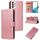 Per Samsung Galaxy A73 5G Custodia per cellulare in pelle con fibbia in vitello (oro rosa) Per Samsung Galaxy A73 5G Custodia per cellulare in pelle con fibbia in vitello (oro rosa)