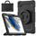 Per Samsung Galaxy Galaxy Tab A8 Supporto per bracciale in silicone + custodia per tablet PC (nero) Per Samsung Galaxy Galaxy Tab A8 Supporto per bracciale in silicone + custodia per tablet PC (nero)