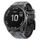 Per cinturino in silicone mimetico Garmin Fenix 7 (grigio)
