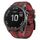 Per cinturino in silicone mimetico Garmin Fenix 7X (rosso)