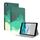 Per Nokia T10 Custodia per tablet in pelle con motivo ad acquerello (verde ciano) Per Nokia T10 Custodia per tablet in pelle con motivo ad acquerello (verde ciano)