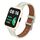 Per Xiaomi Mi Watch Lite / Redmi Watch Cinturino integrato in vera pelle con cassa in metallo (bianco caldo + custodia avorio) Per Xiaomi Mi Watch Lite / Redmi Watch Cinturino integrato in vera pelle con cassa in metallo (bianco caldo + custodia avorio)