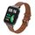 Per Xiaomi Mi Watch Lite / Redmi Watch Cinturino integrato in vera pelle con cassa in metallo (marrone) Per Xiaomi Mi Watch Lite / Redmi Watch Cinturino integrato in vera pelle con cassa in metallo (marrone)