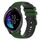 Per cinturino in silicone bicolore a scacchi da 20 mm Garmin Venu (verde Amy + nero) Per cinturino in silicone bicolore a scacchi da 20 mm Garmin Venu (verde Amy + nero)