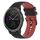 Per Garmin Vivoactive 3 Cinturino in silicone bicolore a scacchi da 20 mm (nero + rosso) Per Garmin Vivoactive 3 Cinturino in silicone bicolore a scacchi da 20 mm (nero + rosso)