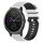Per Garmin Vivoactive3 Music Cinturino in silicone bicolore a scacchi da 20 mm (bianco + nero) Per Garmin Vivoactive3 Music Cinturino in silicone bicolore a scacchi da 20 mm (bianco + nero)
