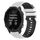 Per Garmin Forerunner 245 Cinturino in silicone bicolore a scacchi da 20 mm (bianco + nero) Per Garmin Forerunner 245 Cinturino in silicone bicolore a scacchi da 20 mm (bianco + nero)