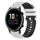 Cinturino per orologio in silicone bicolore a scacchi da 42 mm 20 mm per Honor MagicWatch2 (bianco + nero) Cinturino per orologio in silicone bicolore a scacchi da 42 mm 20 mm per Honor MagicWatch2 (bianco + nero)