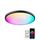 RGBCW Smart Graffiti App Voice Plafoniera, Voltaggio: Standard USA 110V-130V (cornice nera) RGBCW Smart Graffiti App Voice Plafoniera, Voltaggio: Standard USA 110V-130V (cornice nera)
