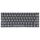 Tastiera con pulsante di accensione versione USA per Lenovo IdeaPad 320s-13 320s-13ikb (grigio)