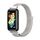 Per Huawei Band 7/7 NFC Mijobs Cinturino in nylon traspirante (conchiglia d'argento) Per Huawei Band 7/7 NFC Mijobs Cinturino in nylon traspirante (conchiglia d'argento)