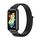 Per Huawei Band 7/7 NFC Mijobs Cinturino in nylon traspirante (nero)