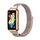 Per Huawei Band 7/7 NFC Mijobs Cinturino in nylon traspirante (oro rosa rosa) Per Huawei Band 7/7 NFC Mijobs Cinturino in nylon traspirante (oro rosa rosa)
