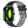 Per Xiaomi Haylou RS4 LS12 Cinturino in silicone bicolore a scacchi da 22 mm (nero + grigio) Per Xiaomi Haylou RS4 LS12 Cinturino in silicone bicolore a scacchi da 22 mm (nero + grigio)
